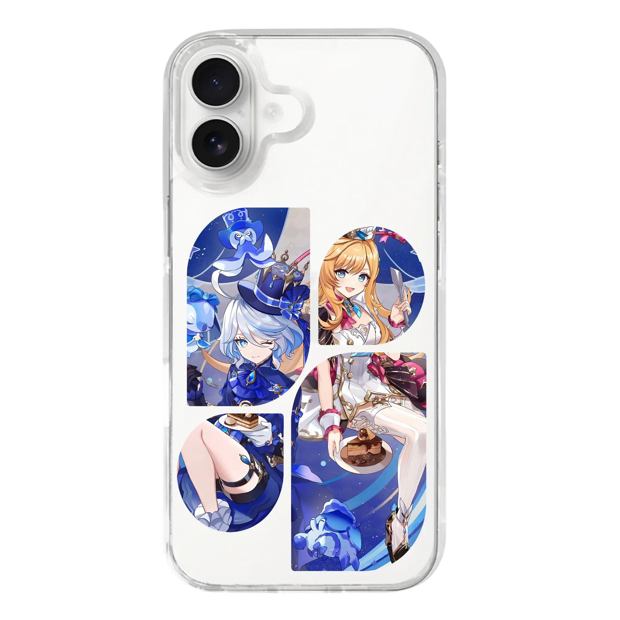 原 神 グッズ フリーナ - iPhone 17シリーズ 透明スマホケース – 薄型・耐衝撃・精密フィット保護カバー